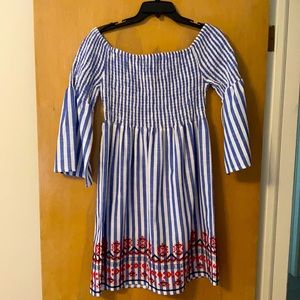 Bell sleeve summer dress from Evereve.